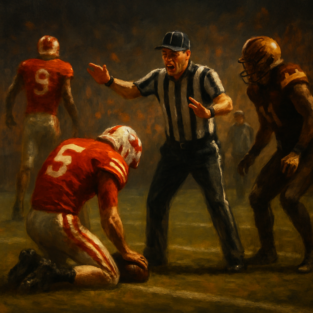 Wisconsin Arizona State Kneel Down Confusion — SportsMistakes artwork