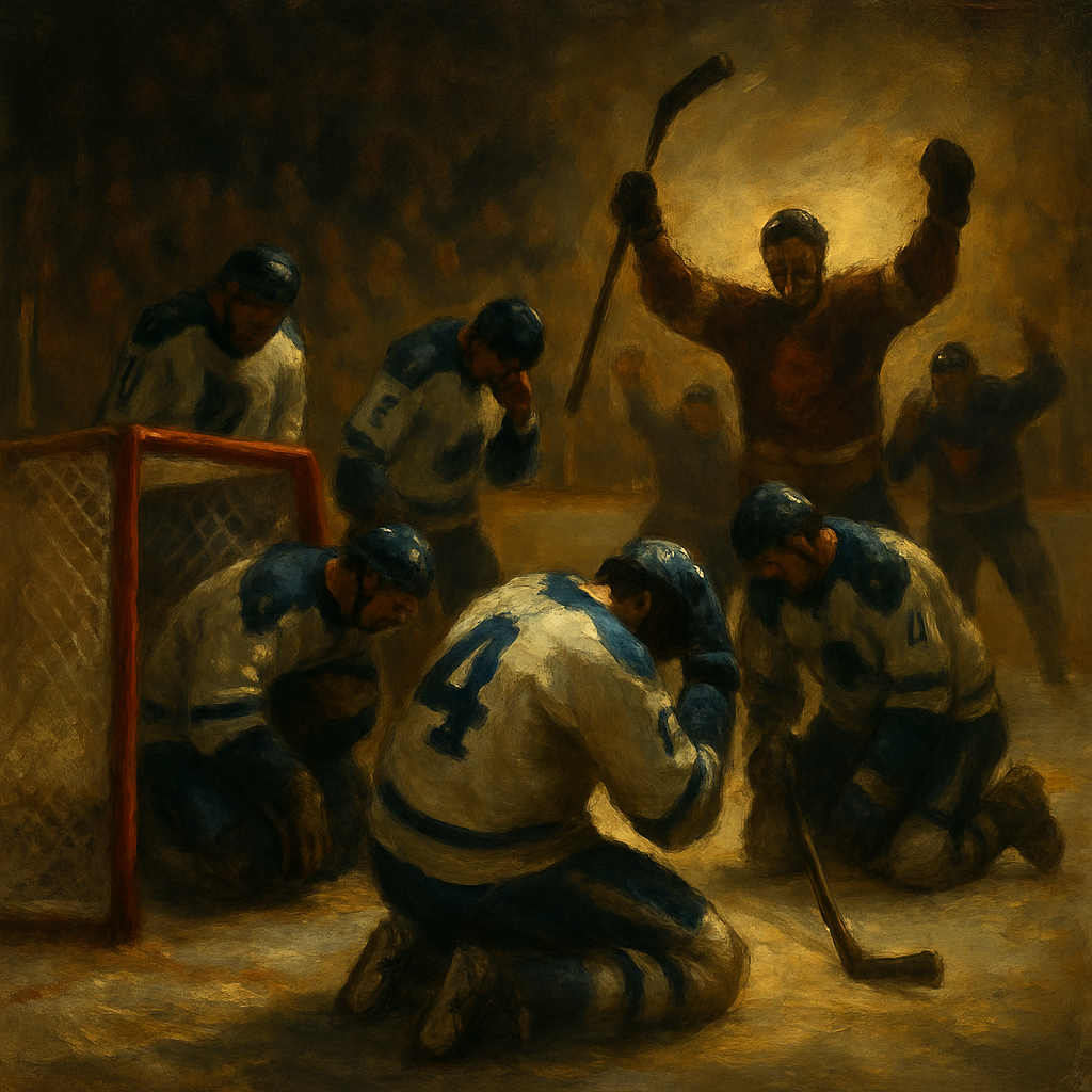 Maple Leafs 4-1 Collapse — SportsMistakes artwork