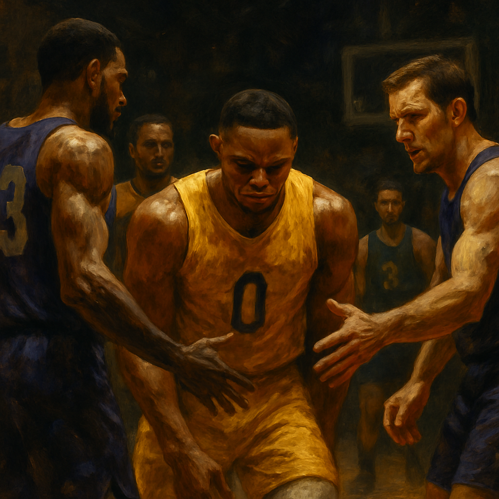 L’échange de Westbrook par les Lakers — SportsMistakes artwork