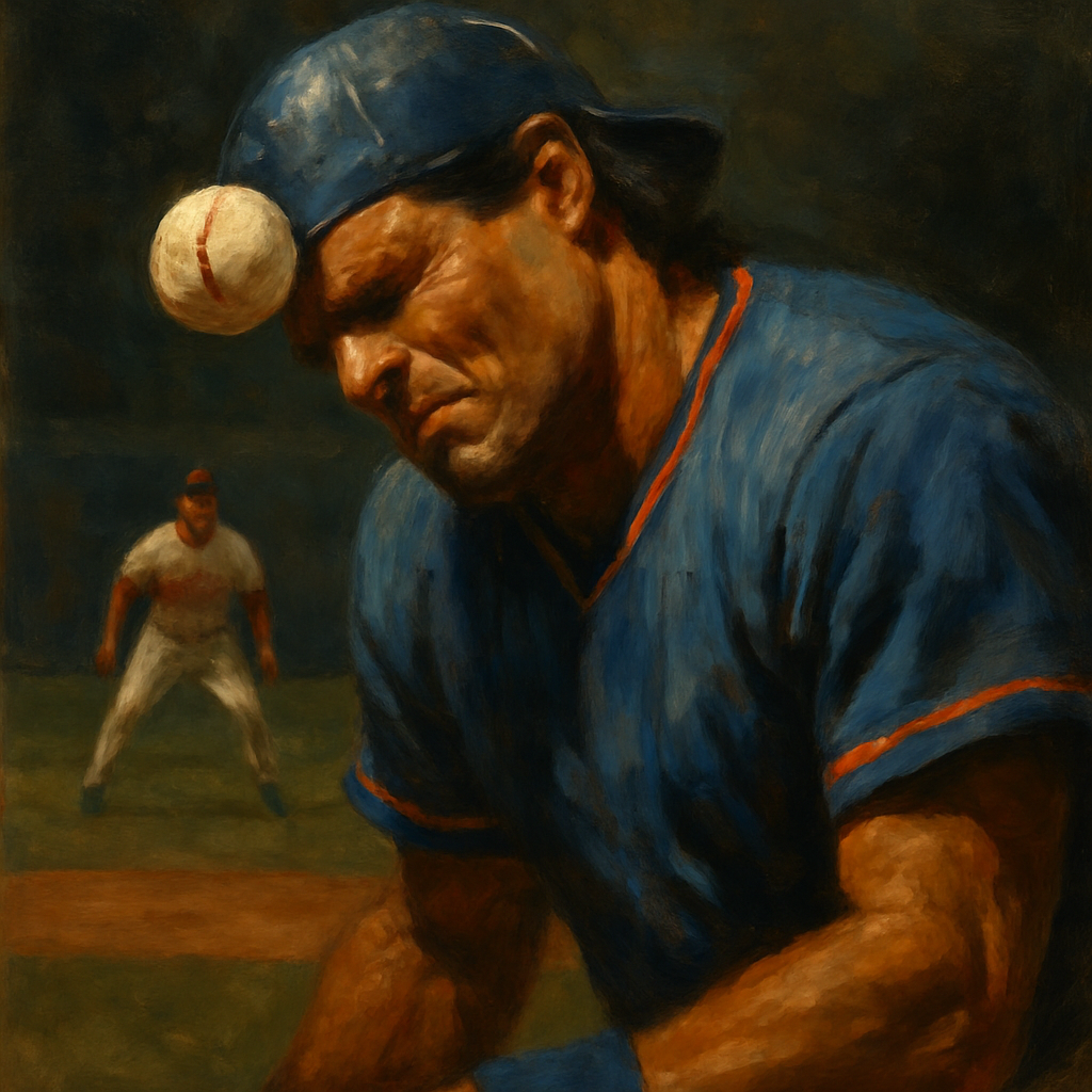 Jose Canseco Ball Off Head — SportsMistakes artwork