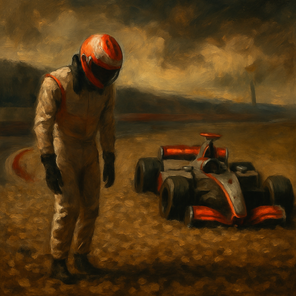 Hamilton China 2007 Gravel Trap — SportsMistakes artwork