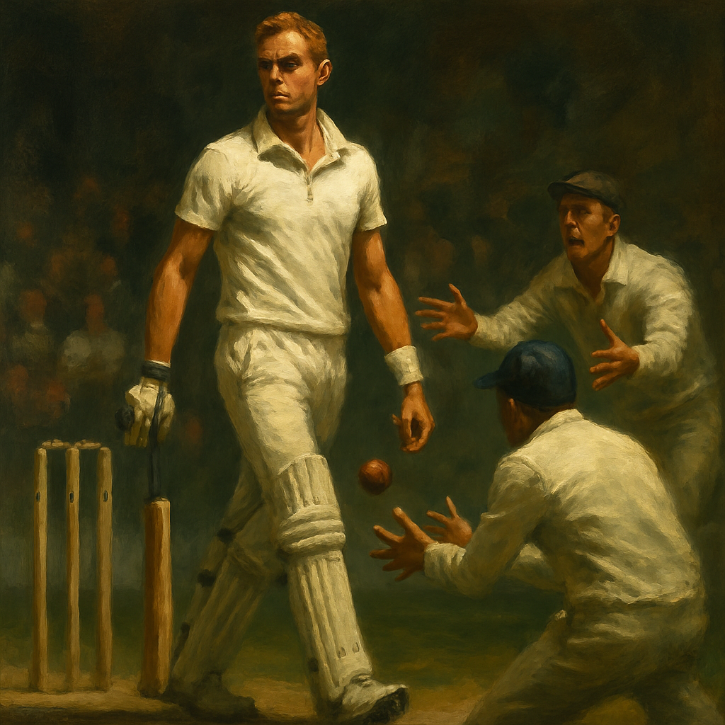Stuart Broad Walking Controversy Trent Bridge — SportsMistakes artwork