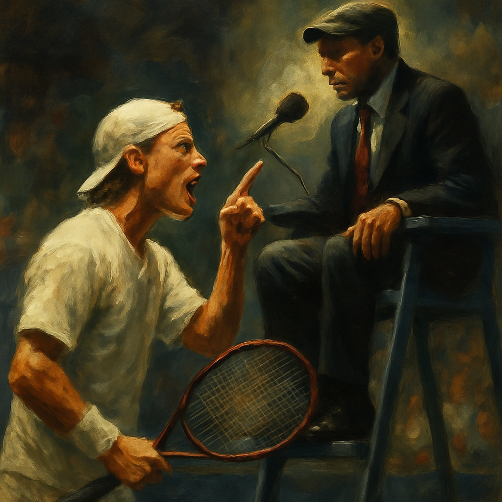Accusations de Lleyton Hewitt envers l’arbitre à l’US Open — SportsMistakes artwork
