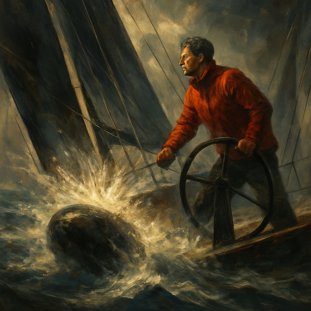 Vendée Globe UFO Impact Cluster — SportsMistakes artwork