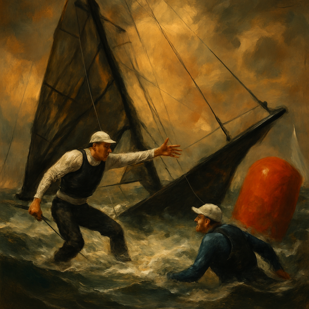 49er Olympic Capsize Penalty — SportsMistakes artwork