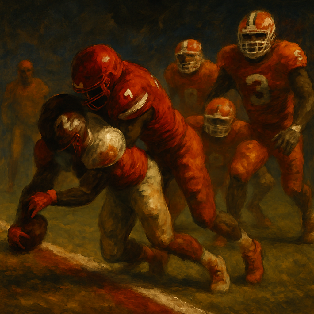 James Quick Steps Out Short vs Clemson — SportsMistakes artwork