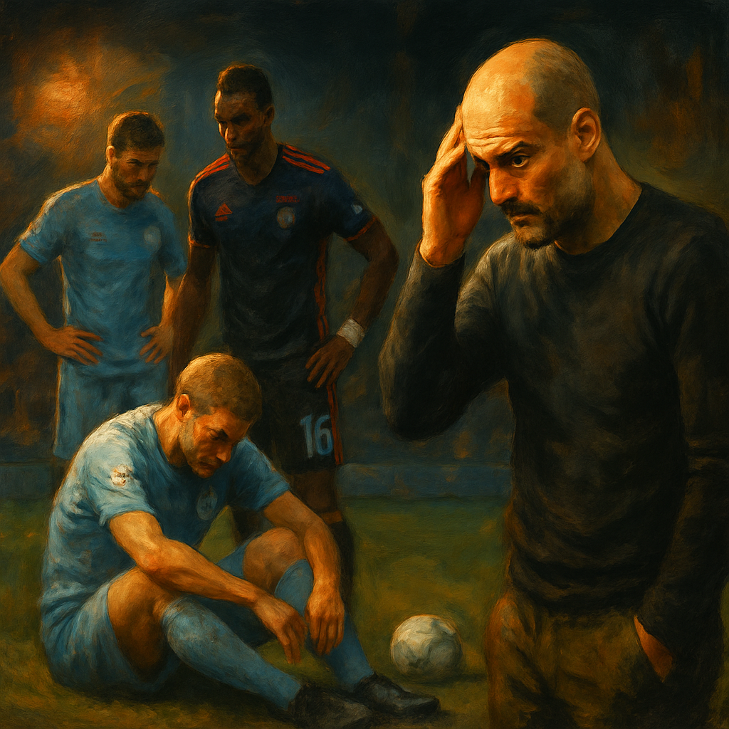 Manchester City Lyon Upset — SportsMistakes artwork