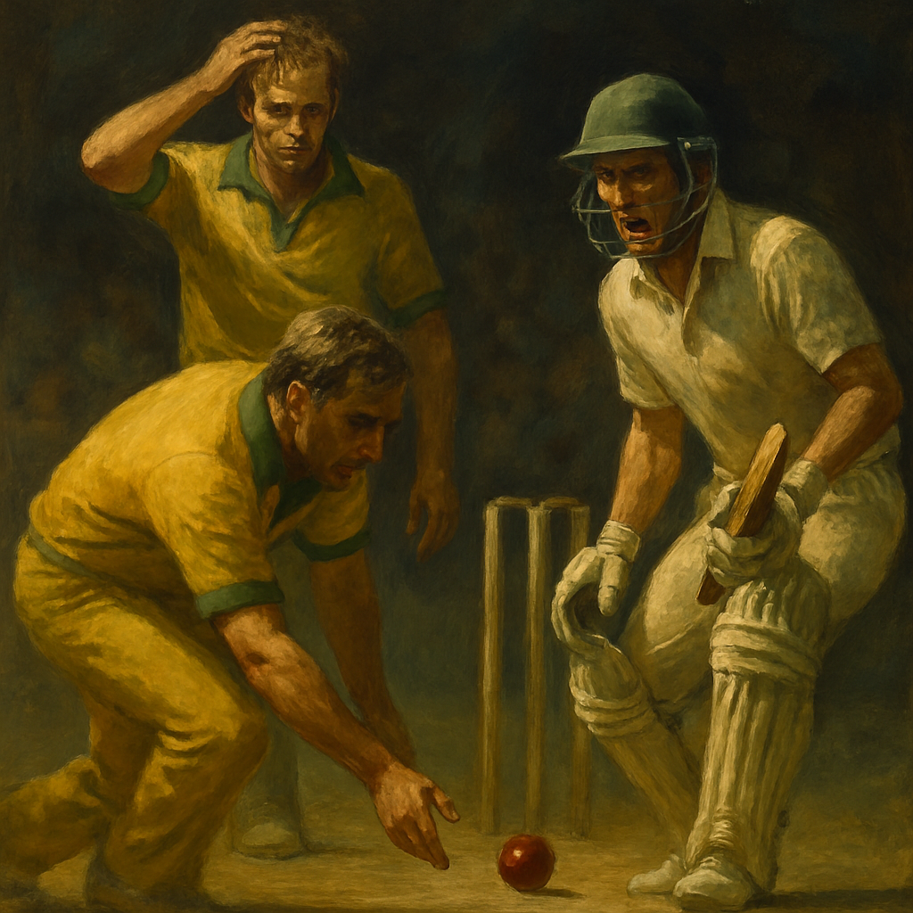 Trevor Chappell Underarm Bowling Incident — SportsMistakes artwork