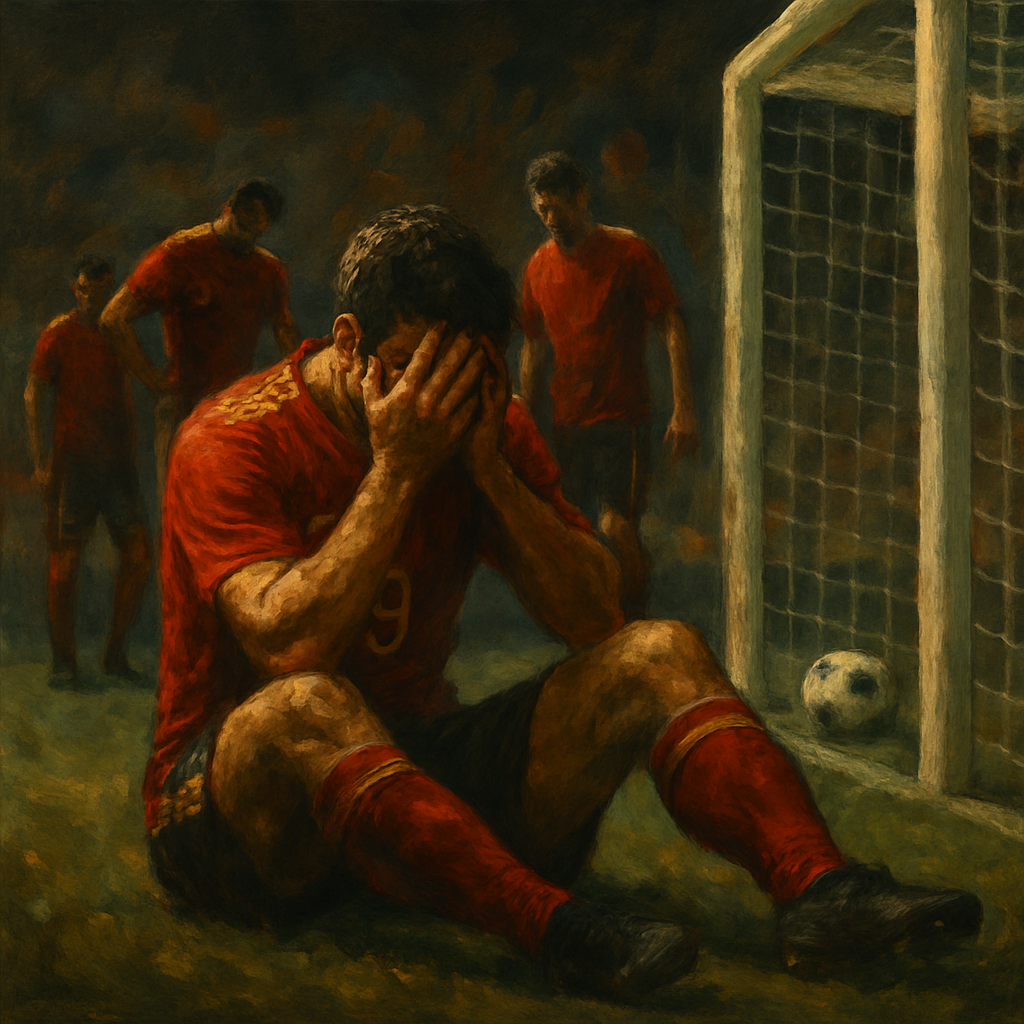 Spain 2014 World Cup Collapse — SportsMistakes artwork