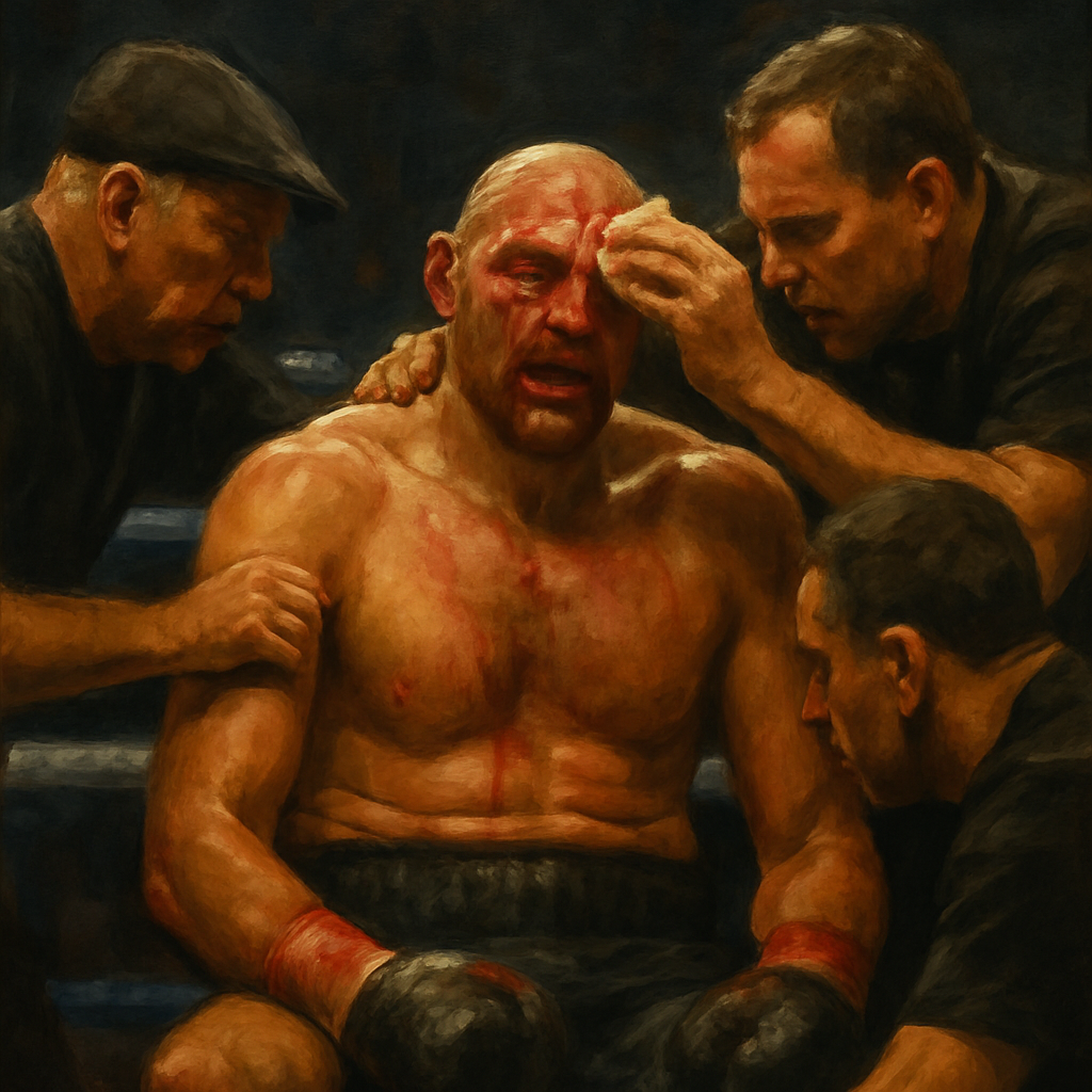 Les coupures de Tyson Fury contre Otto Wallin — SportsMistakes artwork