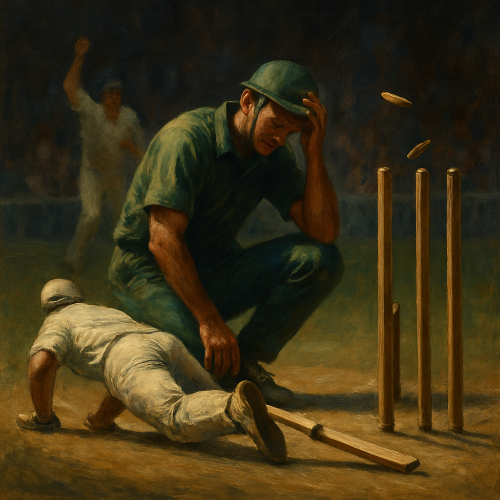 Alan Donald Run Out World Cup Semi Final — SportsMistakes artwork