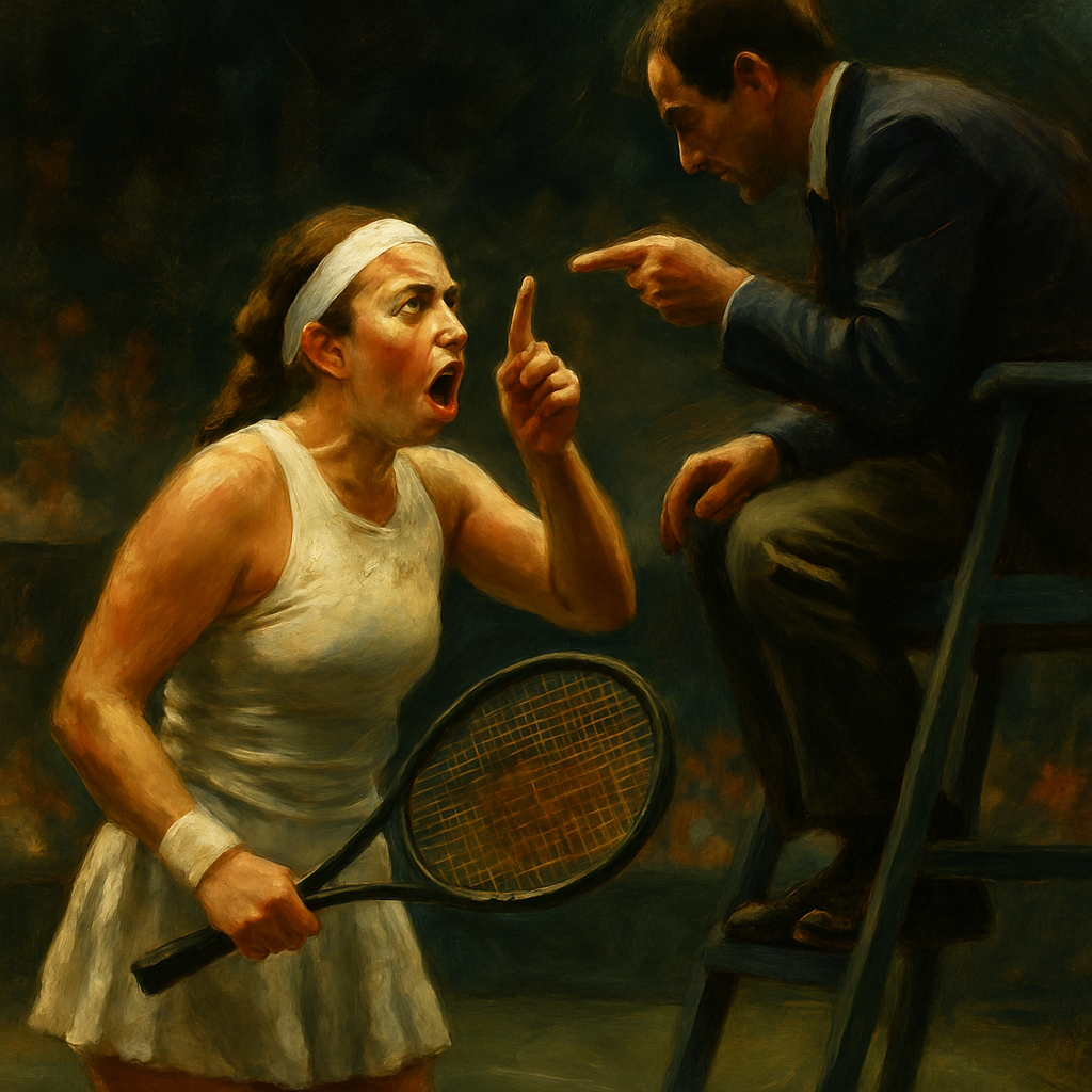 Marathon de disputes de Jelena Ostapenko — SportsMistakes artwork