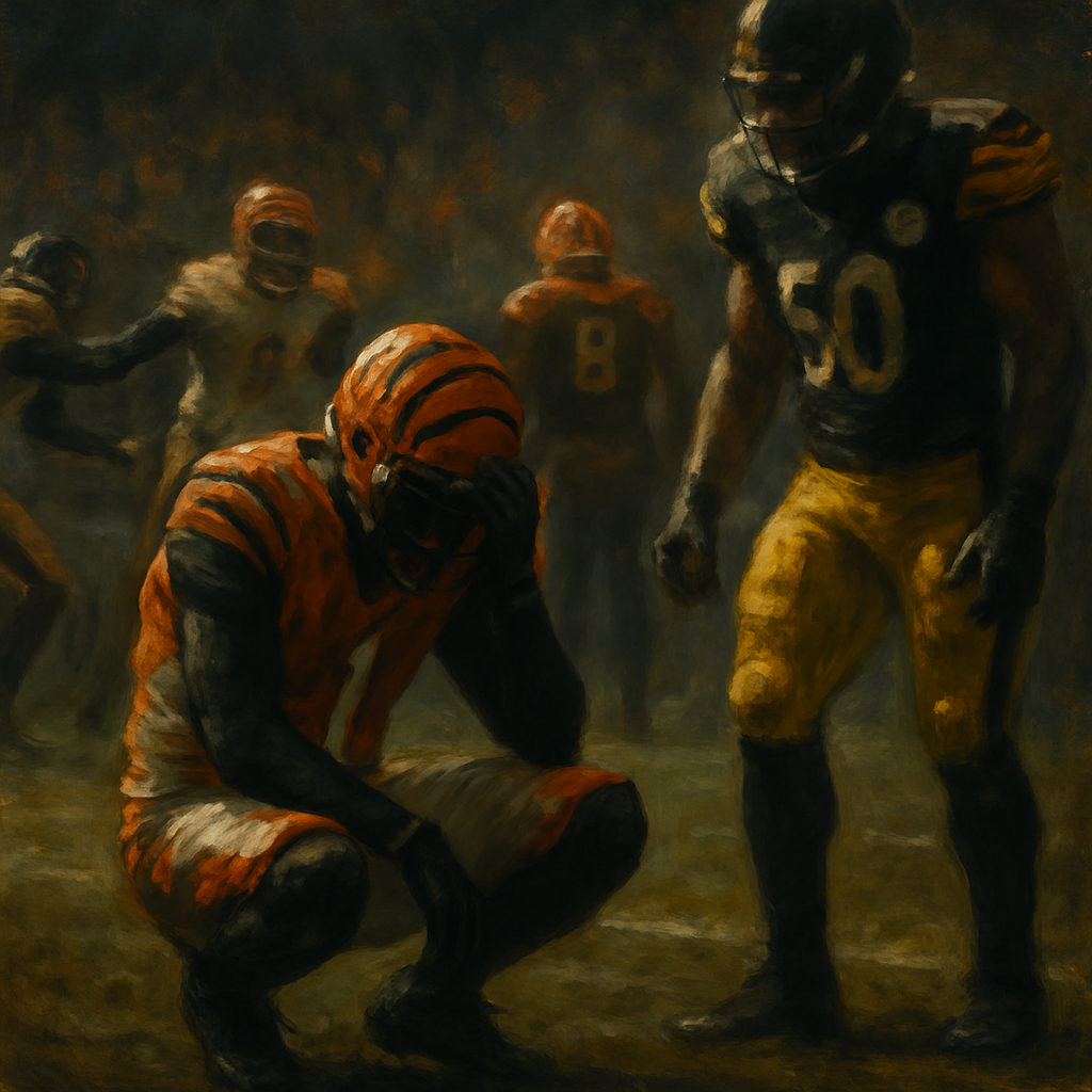 Bengals 2015 Playoff Meltdown — SportsMistakes artwork