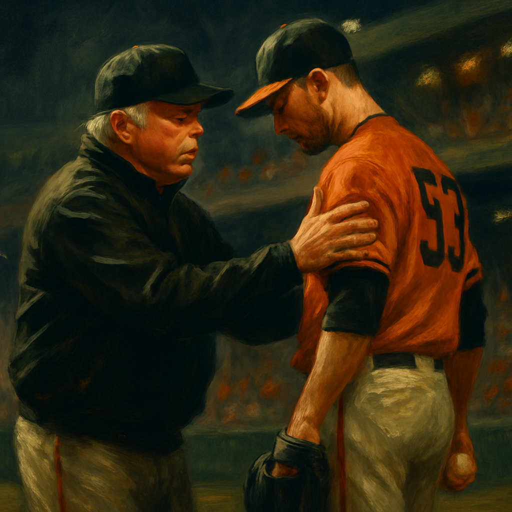 Buck Showalter Saves Britton — SportsMistakes artwork