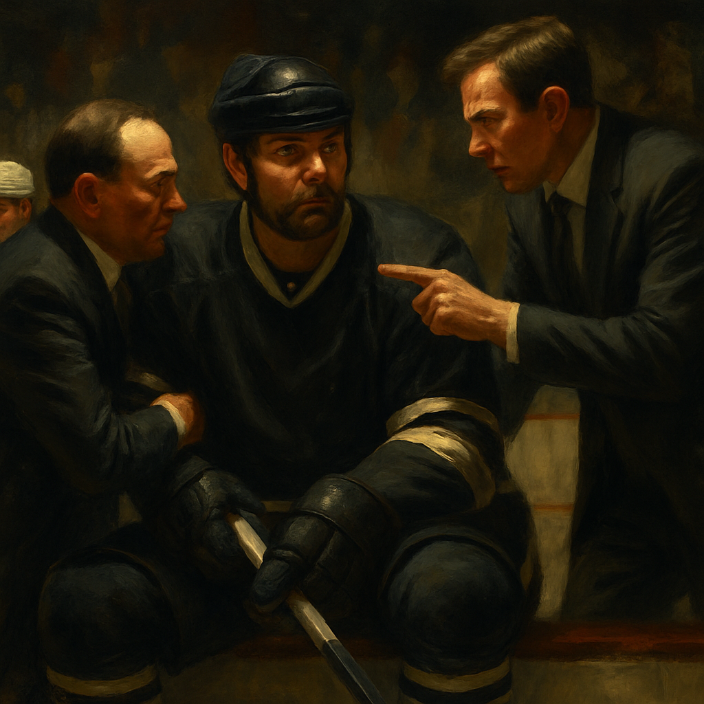 John Scott All Star Removal Attempt — SportsMistakes artwork
