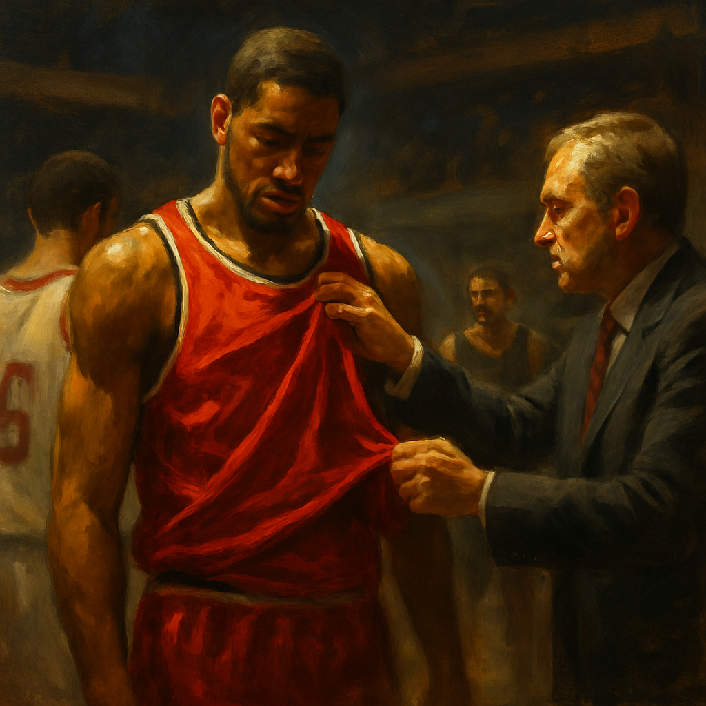 Chicago Bulls Draft LaMarcus Aldridge For Portland — SportsMistakes artwork