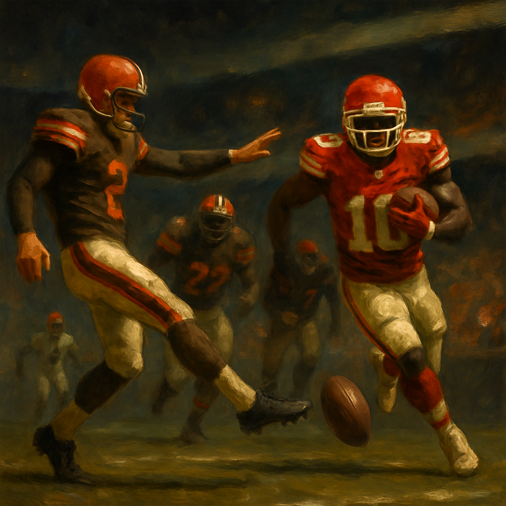 Les Browns bottent vers Tyreek Hill — SportsMistakes artwork