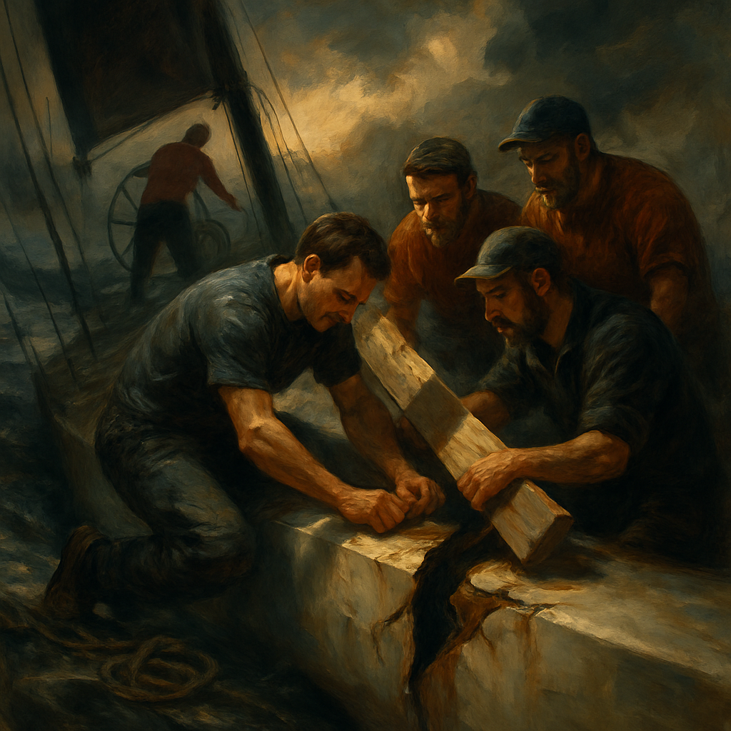 Ericsson 3 Hull Repair Gamble — SportsMistakes artwork