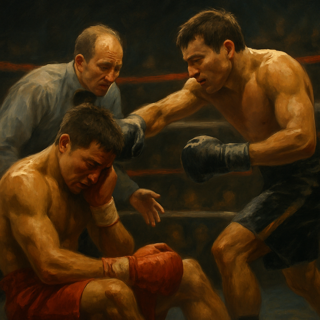 Victor Ortiz Quits Against Maidana — SportsMistakes artwork