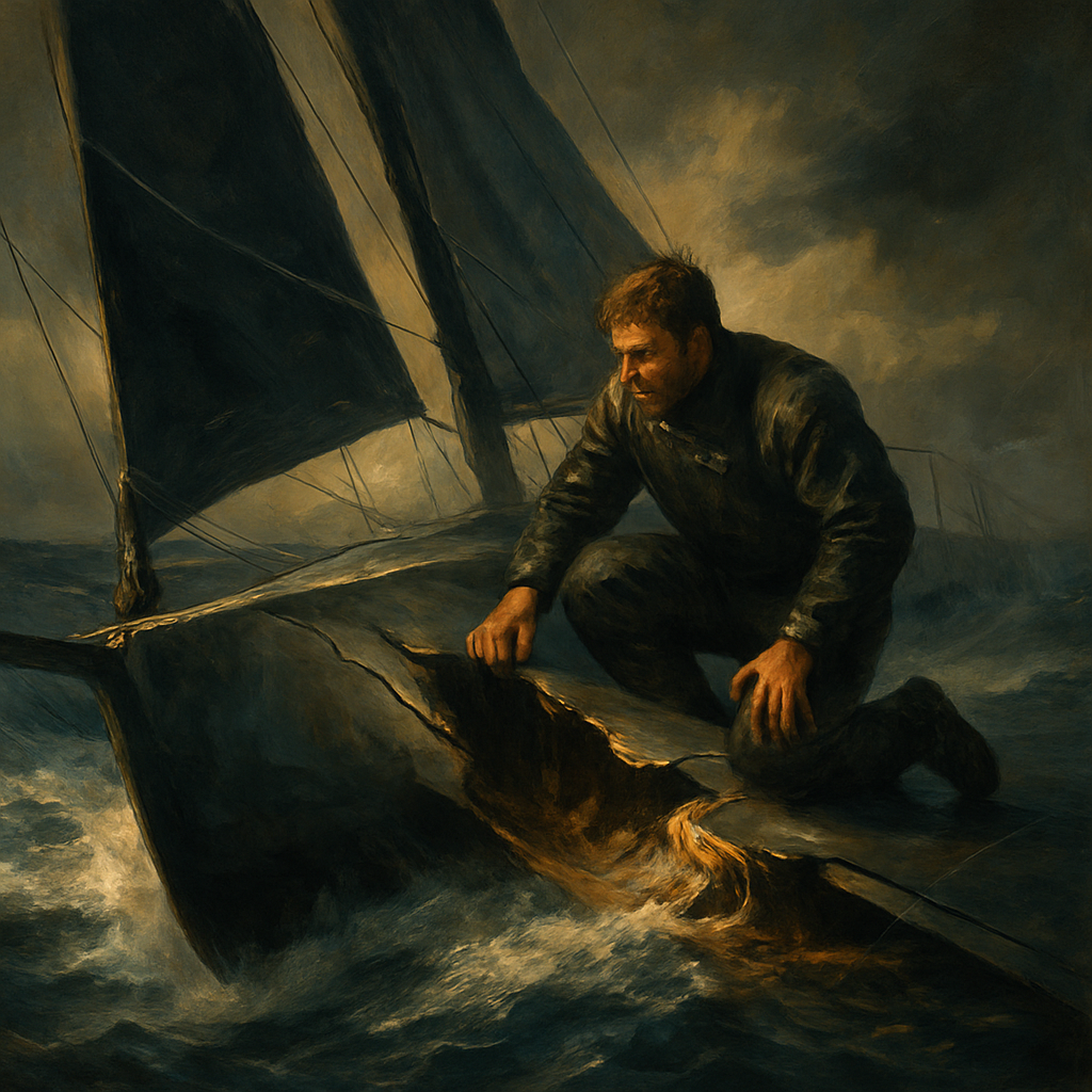 Hugo Boss Structural Breakage Southern Ocean — SportsMistakes artwork