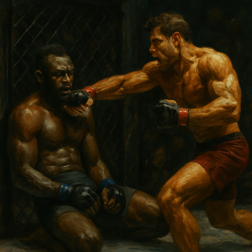Uriah Hall figé contre Costa — SportsMistakes artwork