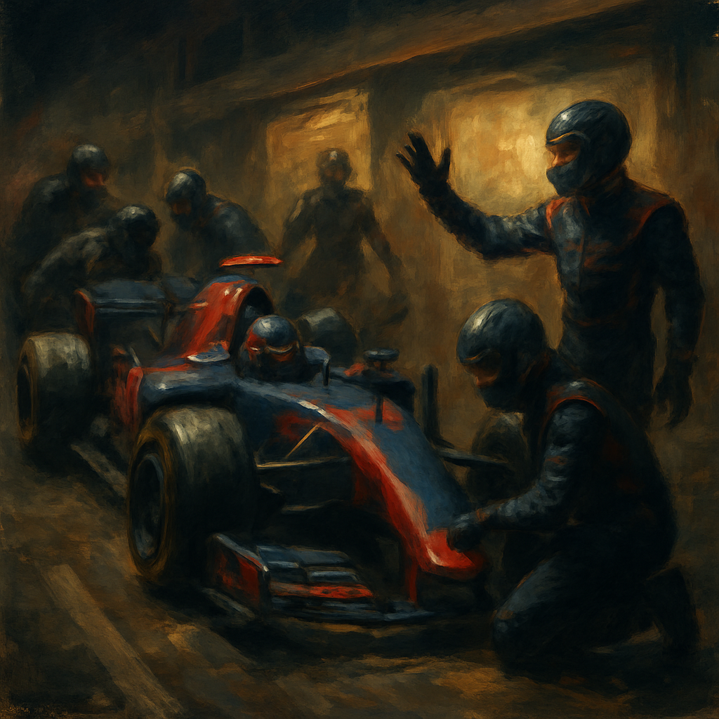 Toro Rosso Double Pit Mix-Up — SportsMistakes artwork