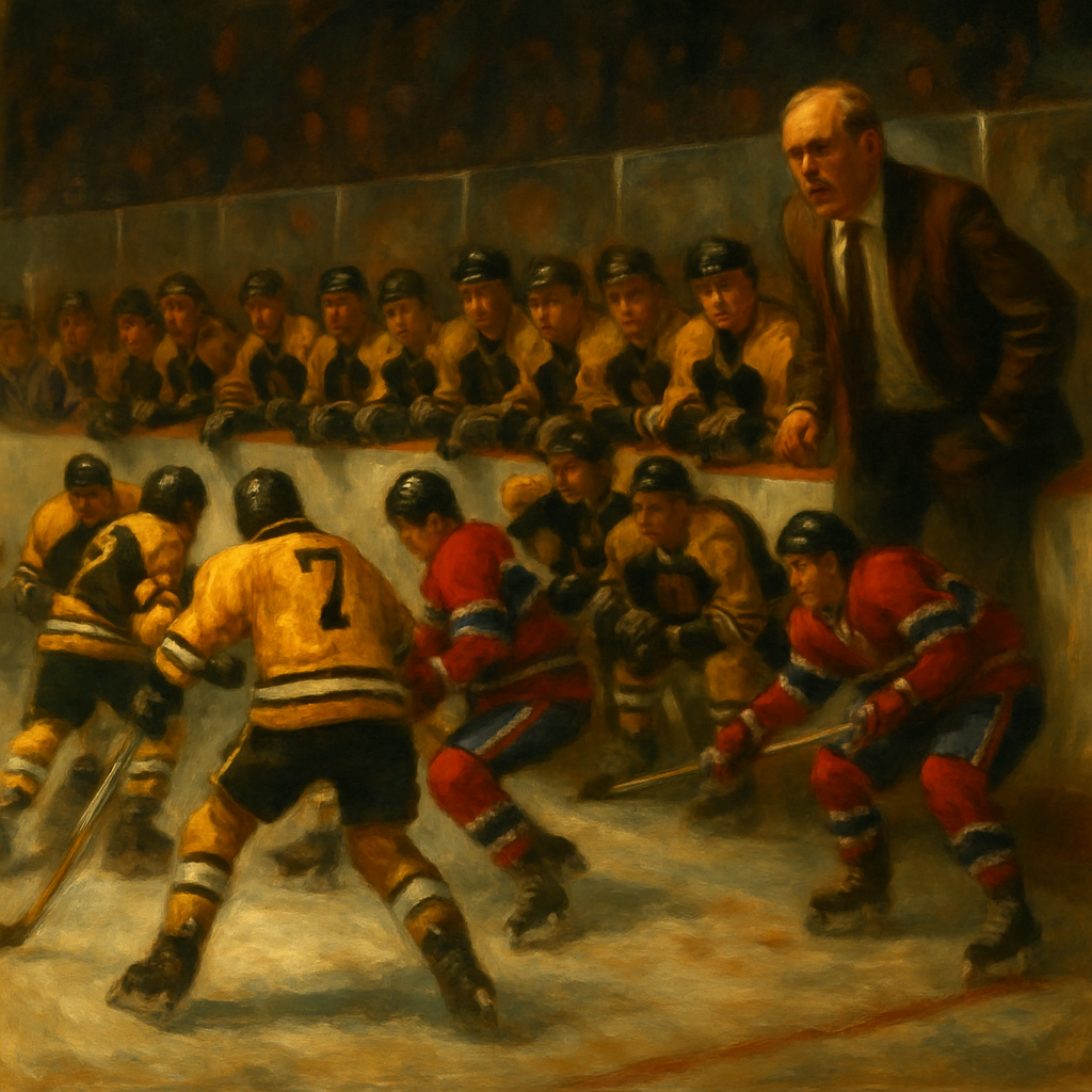 Too many men on the ice: Bruins vs Canadiens — SportsMistakes artwork