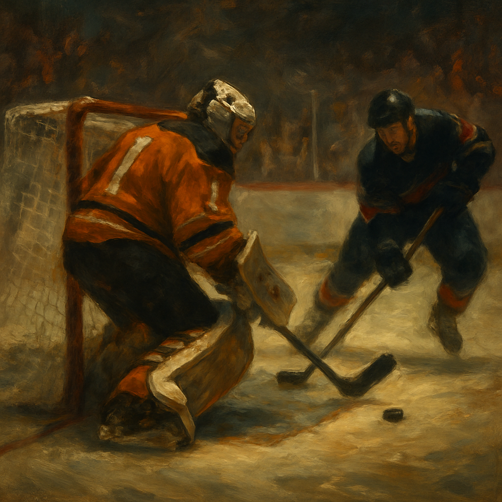 Mike Smith Turnover Behind Net — SportsMistakes artwork