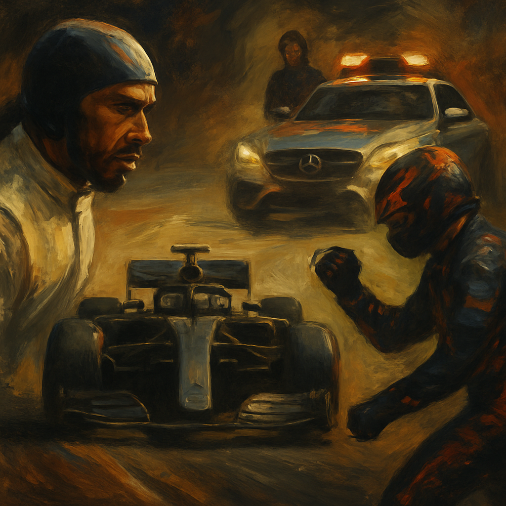 Mercedes 2021 Abu Dhabi Safety Car — SportsMistakes artwork