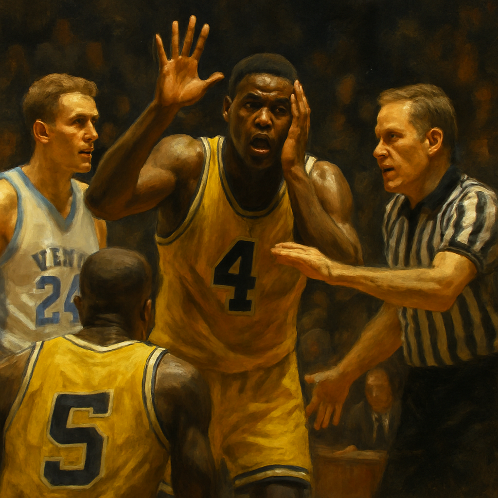 Chris Webber calls timeout Michigan did not have — SportsMistakes artwork