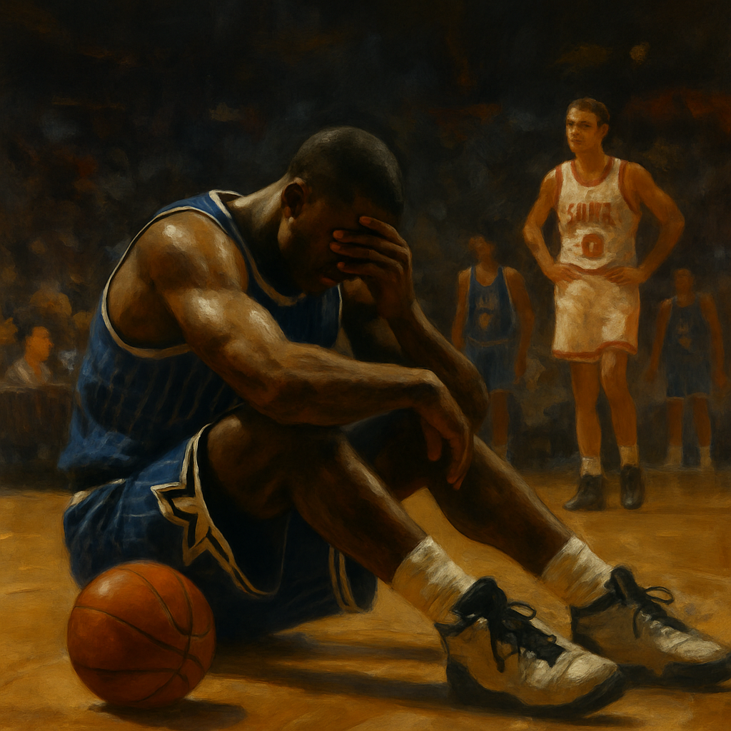 Nick Anderson Four Missed Free Throws — SportsMistakes artwork