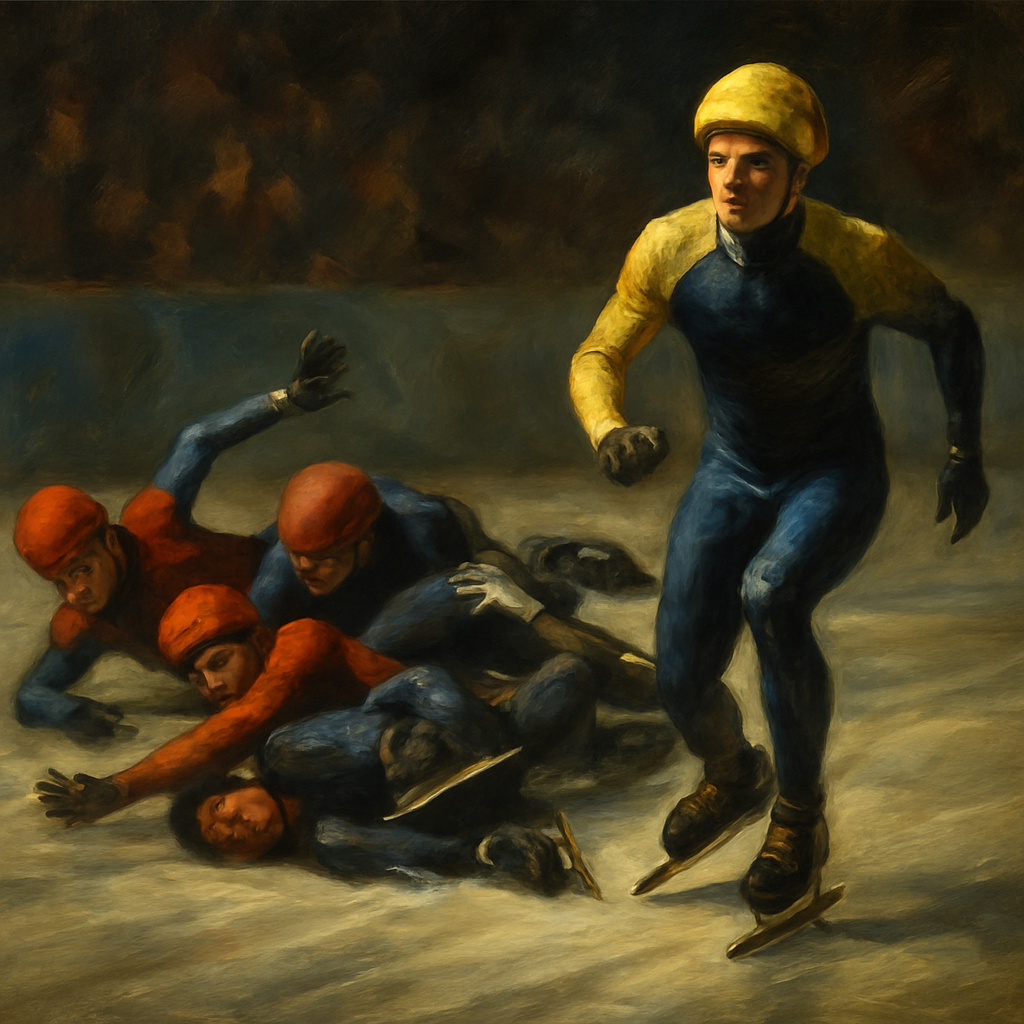 Steven Bradbury Chaos Gold — SportsMistakes artwork