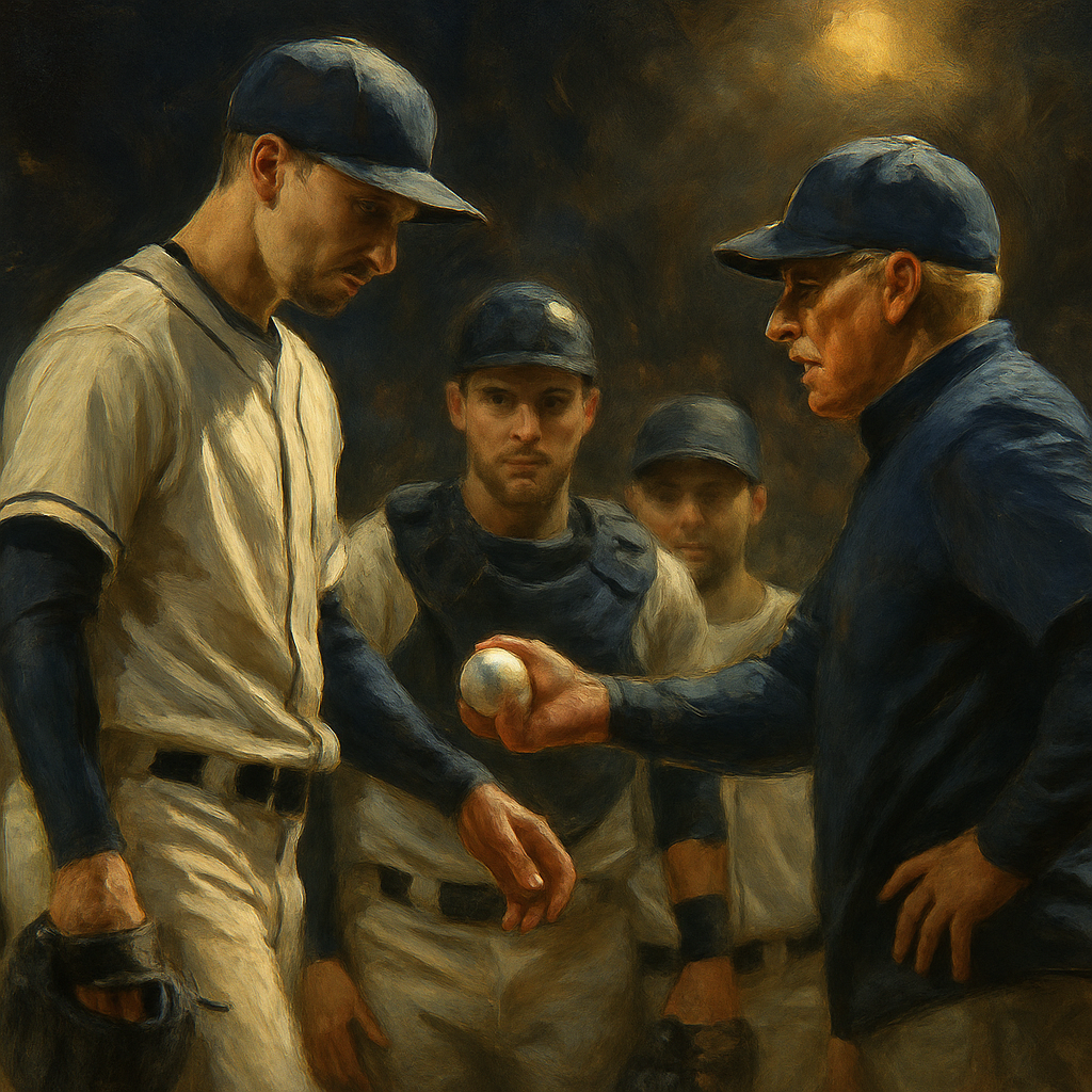Snell Pulled in World Series — SportsMistakes artwork