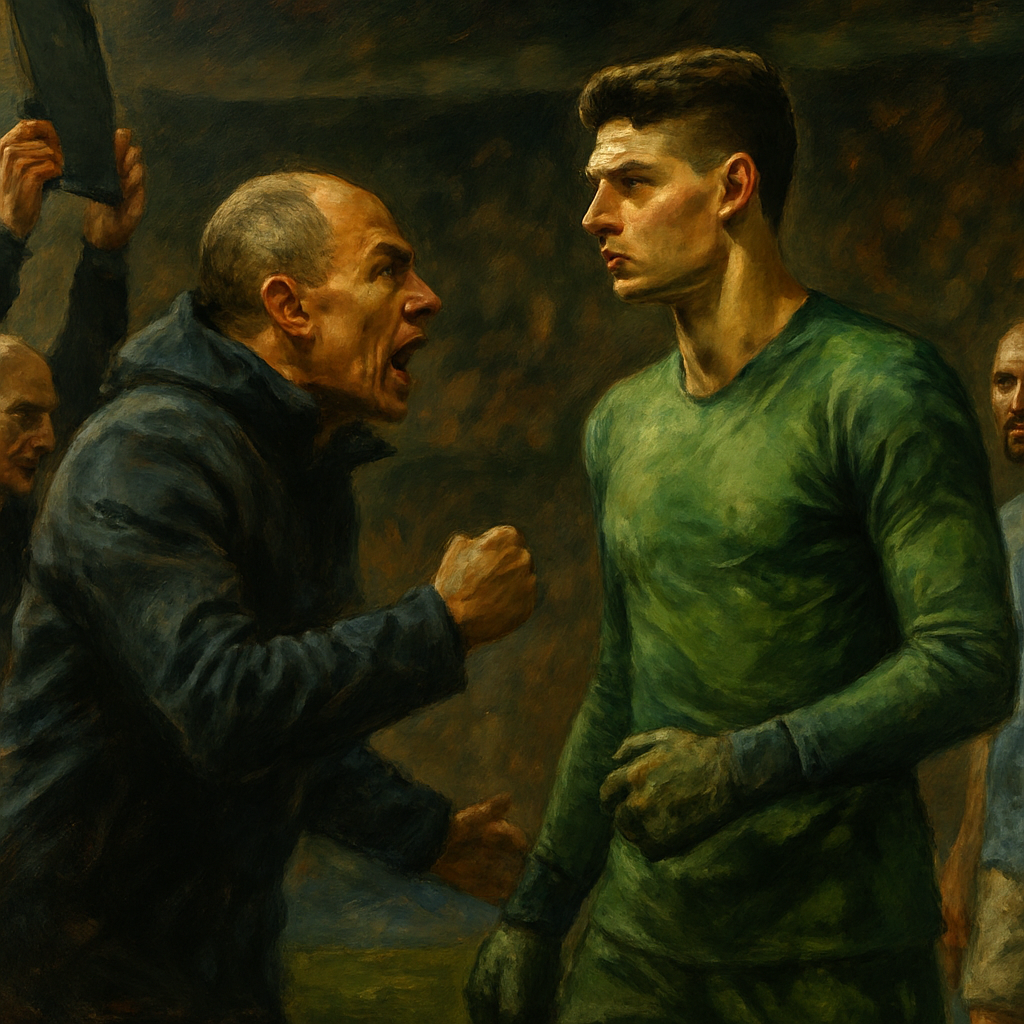 Kepa Refuses Substitution — SportsMistakes artwork