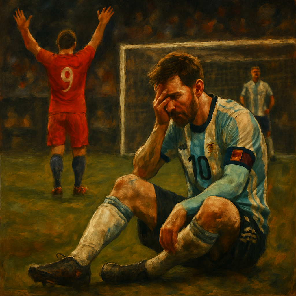 Messi 2016 Copa America Penalty Miss — SportsMistakes artwork